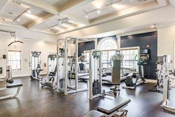 Modern fitness center